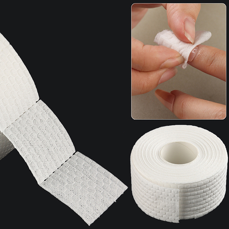 Nail Art Remover - 500/1000 Buah Gulungan Profesional Bebas Serat