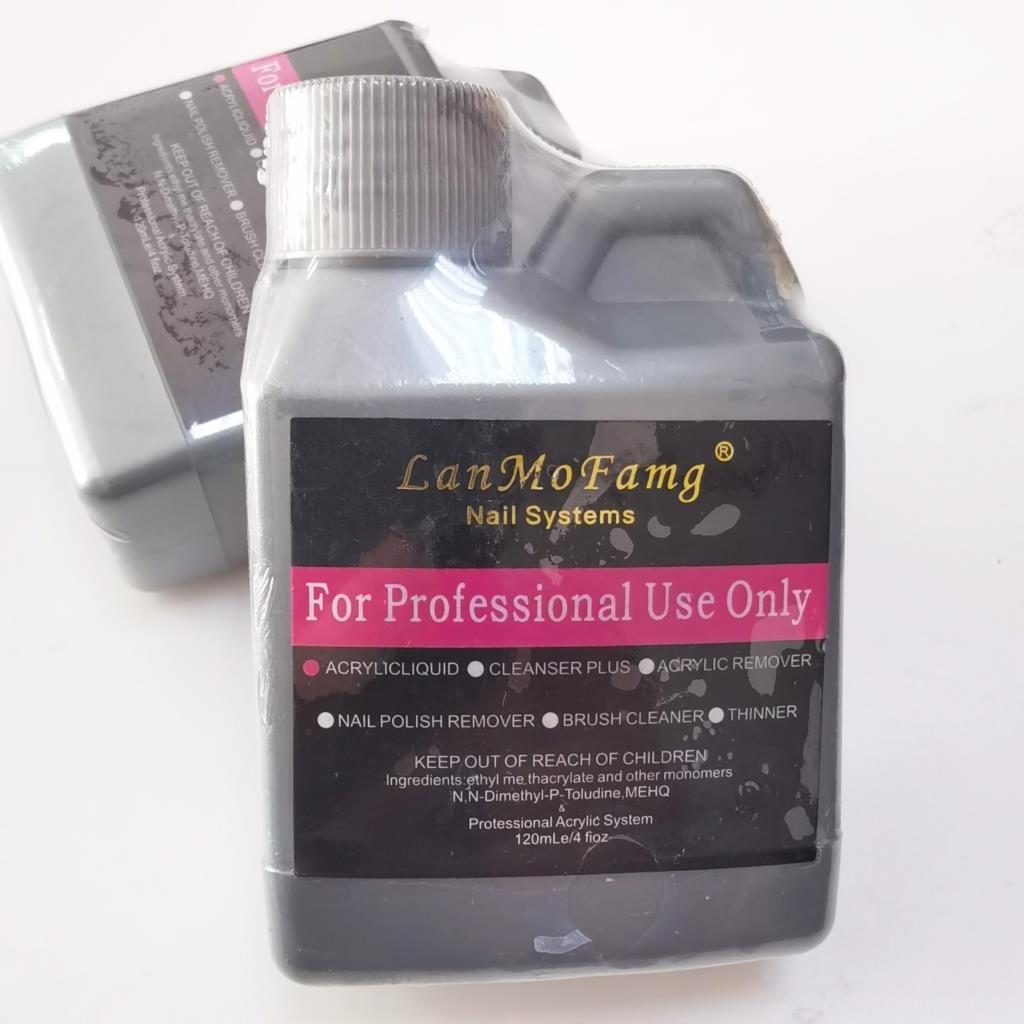Nail Art Emas - 1 Botol Akrilik Cair Kuku Cair