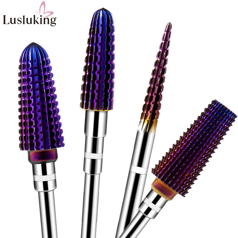 1/4 buah mata bor kuku karbida - Nail Art Violet ulasan dan harga