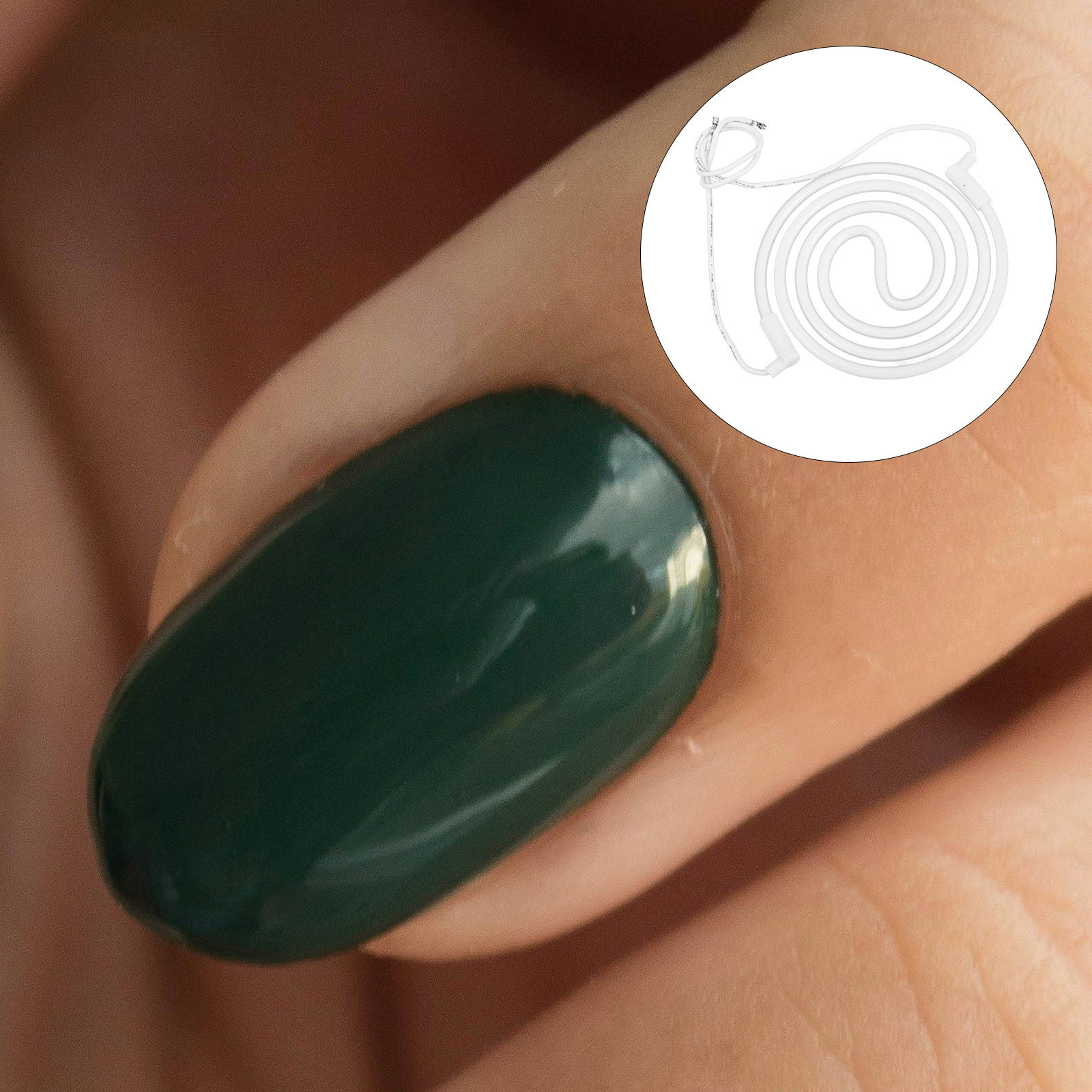 Lampu LED Gel Polish Tube Spir - Nail Art Gel Polish ulasan dan harga