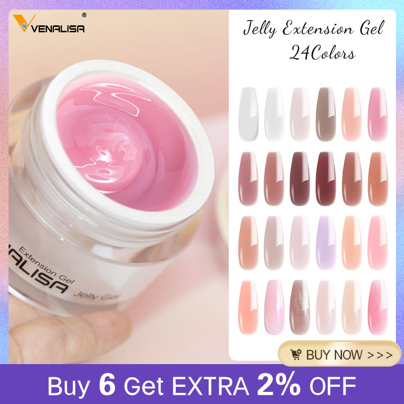 VENALISA 50ml Jelly Gel Transp - Nail Art Lotso ulasan dan harga