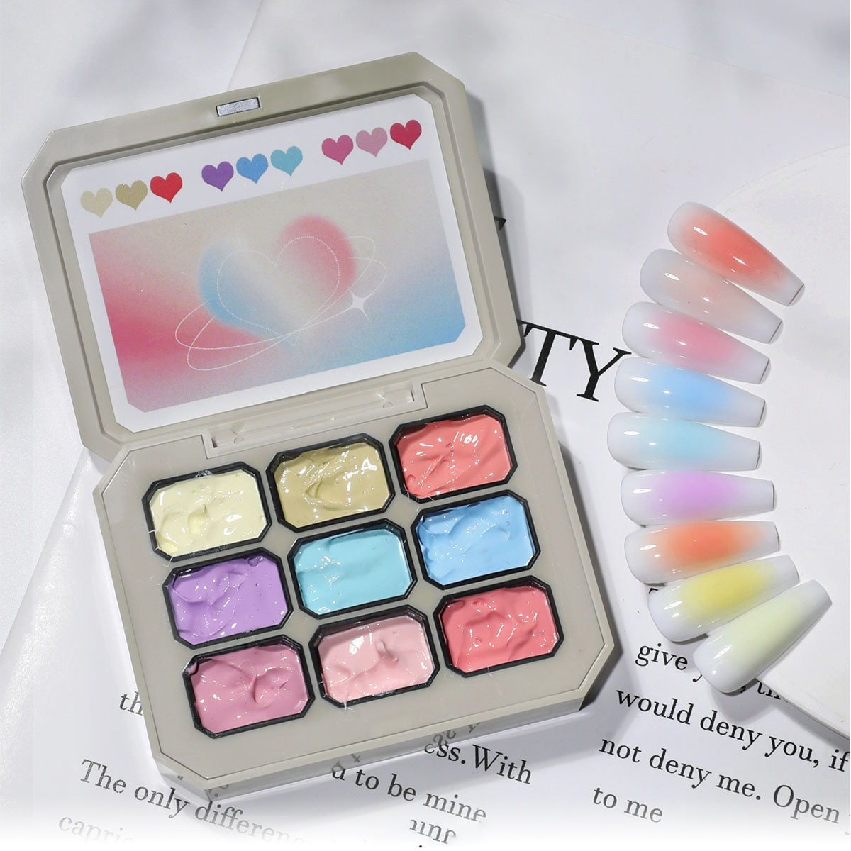 1pc Cat Kuku Gel Makaron Solid - Nail Art Gel Polish ulasan dan harga