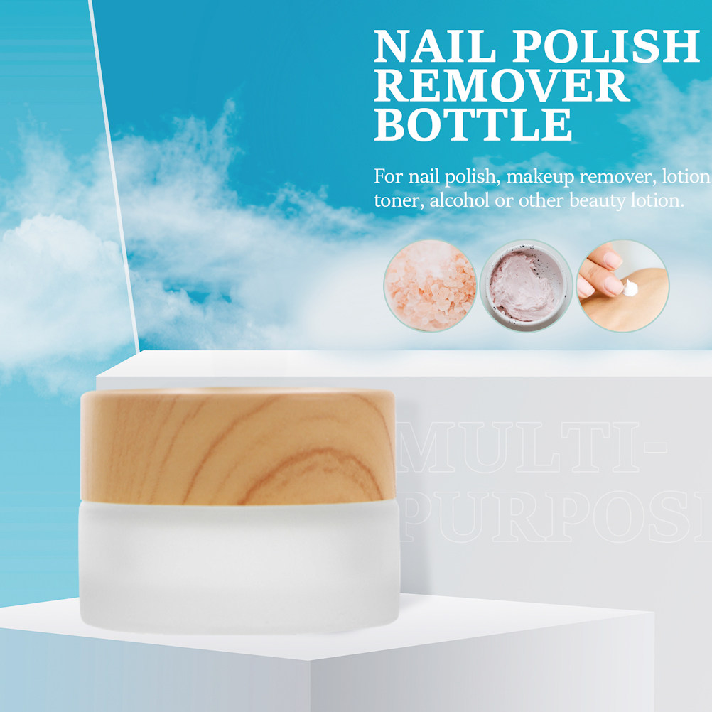 Cangkir Manikur Kaca dengan Al - Nail Art Remover ulasan dan harga