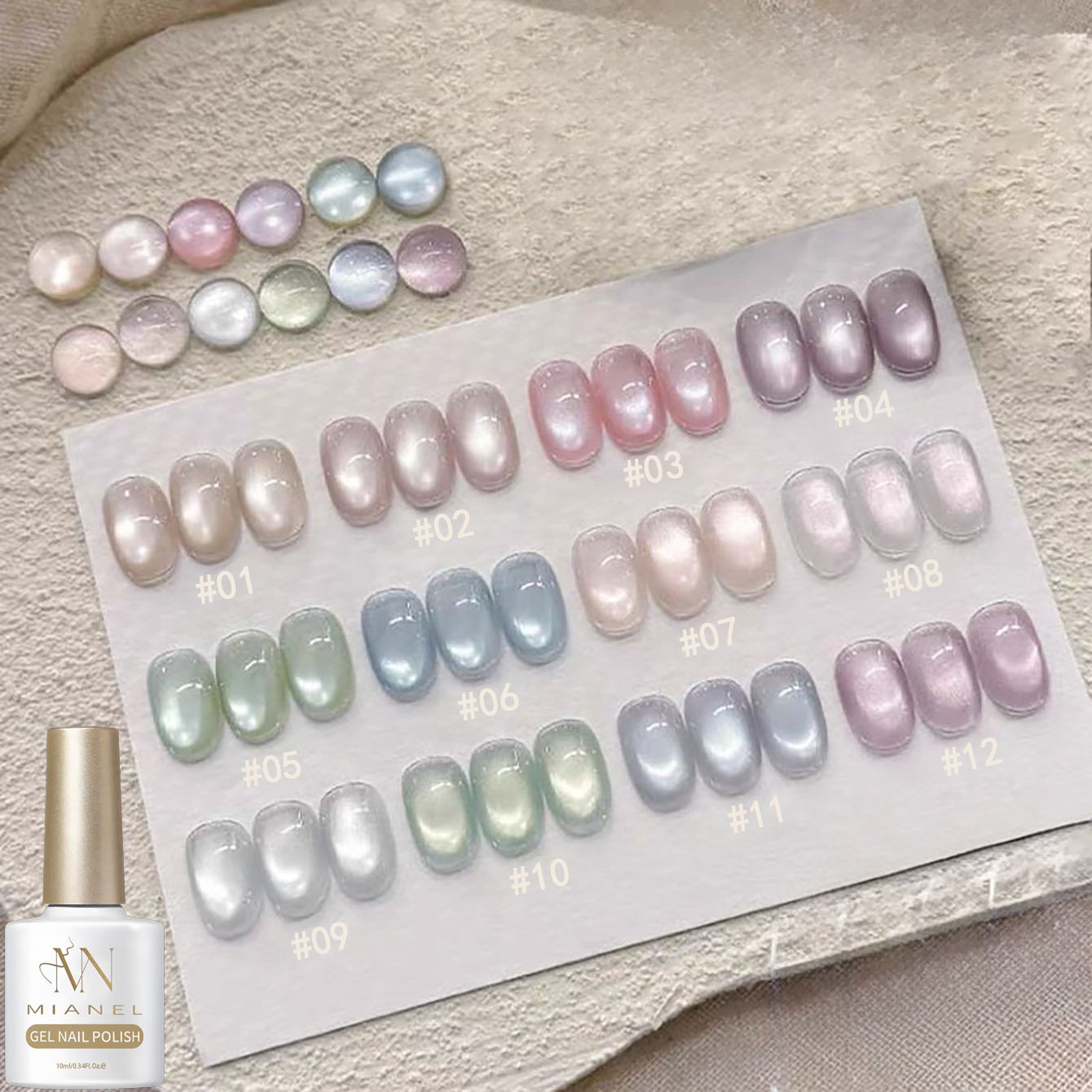 MIANEL 10ML Fruit Platter Cat  - Nail Art Violet ulasan dan harga
