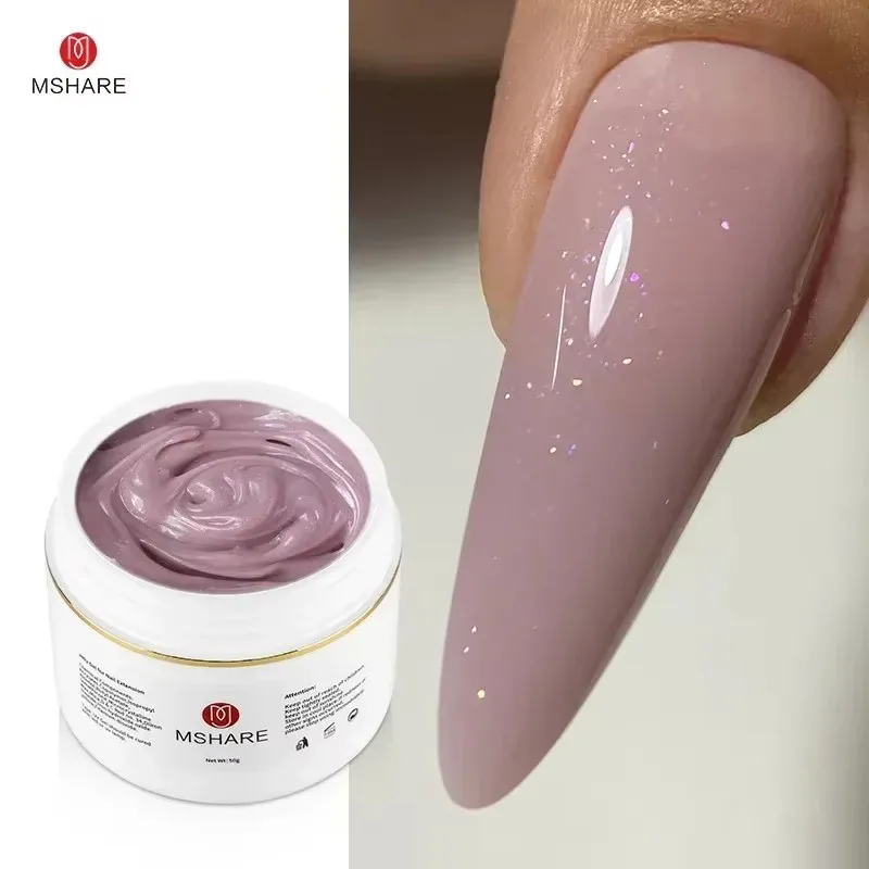 MSHARE krim karet Gel jeli pem - Nail Art Violet ulasan dan harga