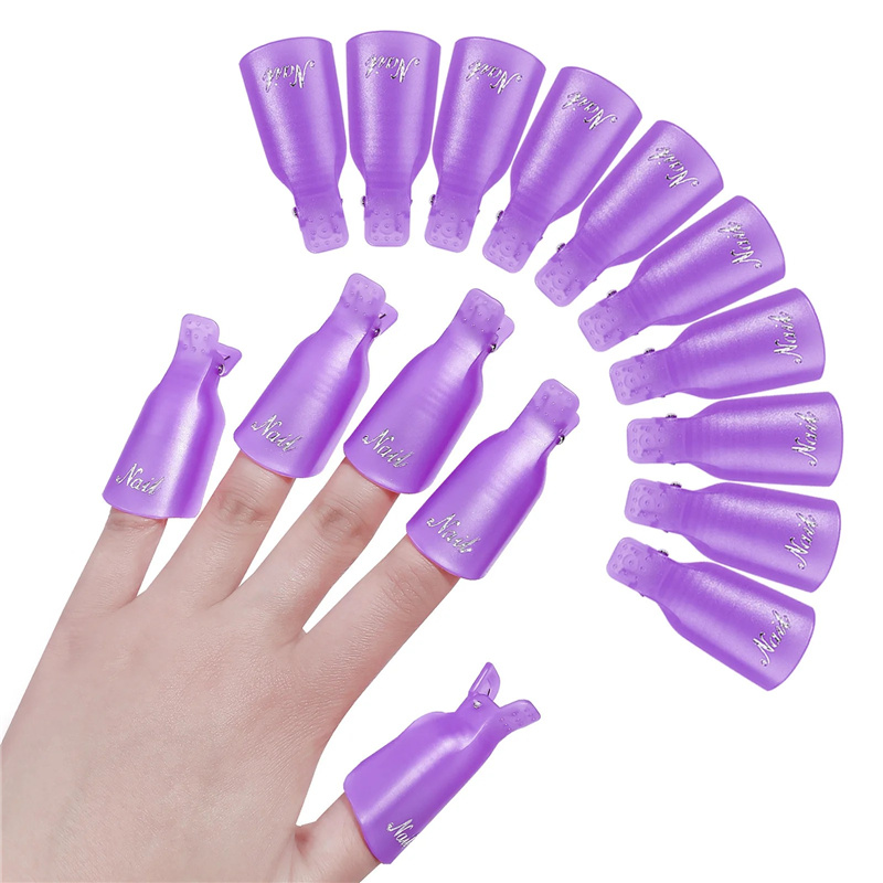 10 Buah Klip Penutup Kuku Akri - Nail Art Remover ulasan dan harga
