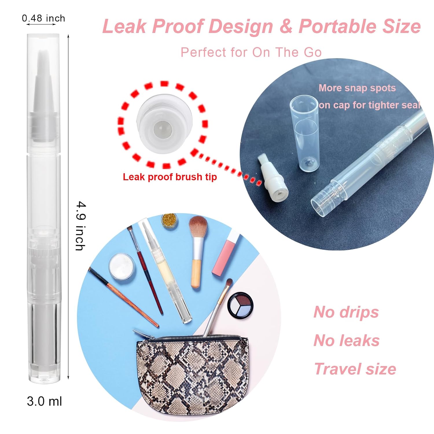12 Buah Pena Minyak Kutikula K - Cuticle Oil Pen ulasan dan harga